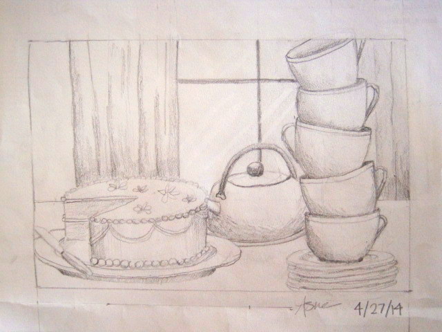 Tea and Cake by Amy Sue Stirland